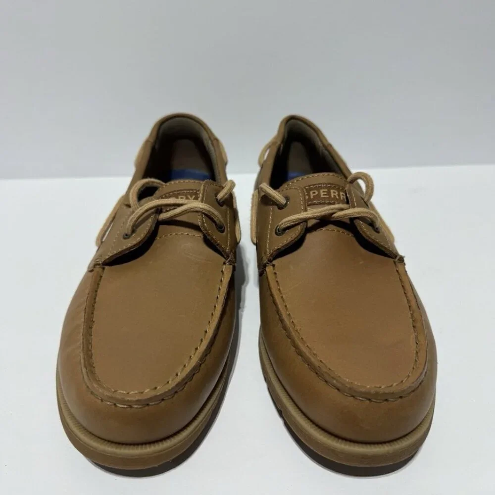 Sperry Mens Top-Sider Leeward 2-Eye Boat Shoes Size 9.5 M